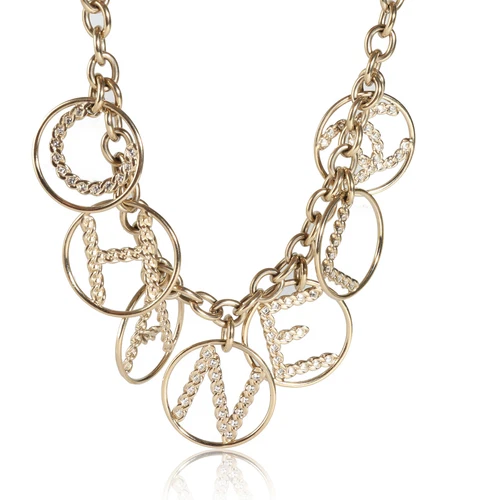 Collana Chanel 2009 placcata oro