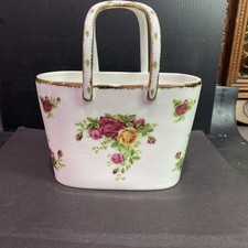  Royal Albert Old Country Roses Vanity Purse ~New without box and tag