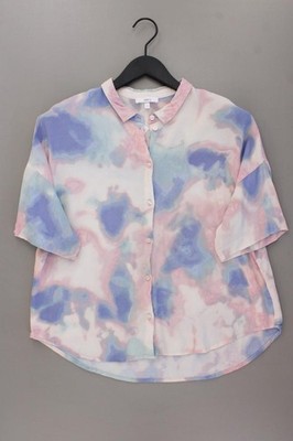 Jake*s Kurzarmbluse Classic Bluse für Damen Gr. 42, L mit Batikmuster mehrfarbig