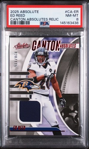 2025 Panini Absolute Ed Reed Base (RAW)
