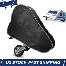 Autoavan Hitch Cover Waterproof Trailer Jack Cover Black 92x62x15cm
