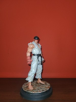 Custom Statue of Street Fighter's Ryu (17cm, hand-painted)