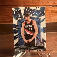 2024-25 Panini Donruss Optic My House #1 Donovan Clingan Rookie Trail Blazers