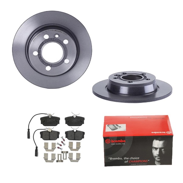 Brembo Bremsscheiben Ø268MM + BremsbelÄGe Hinten FÜR Seat Alhambra VW Sharan-image