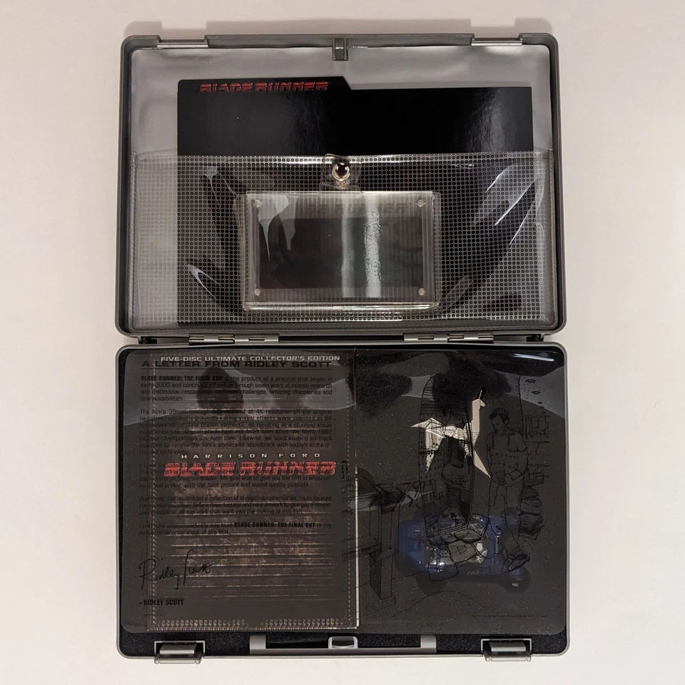 Blade Runner Limited Edition Gift Set Box 5-DVD Briefcase Final Cut - Image 4 of 4