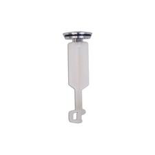 KISSLER 58-1165 Drain Stopper,Brass, Plastic,Chrome 32PE95