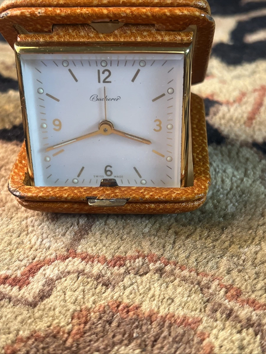 BUCHERERの置き時計 Bucherer Clock In Collectible Alarm Clocks (1930-1969) for sale | eBay
