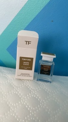 Tom Ford White Suede Eau De Parfum 7.5ML   No Box Musk & Leather Blend - Mini