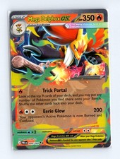 NM Mega Delphox ex Holo Pitch Nero 008/084 RR Carta Pokemon 5ban Grafica