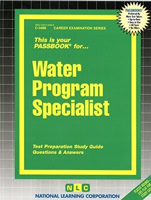 WATER PROGRAM SPECIALIST(PASSBOOKS) (CAREER SERIES (NATL By Jack Rudman **NEW**