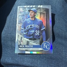 NICK PRATTO 2023 Topps Big League Rainbow Foil Kansas City Royals #205 NM