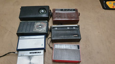 JOB LOT OF SMALL VINTAGE TRANSISTOR RADIOS