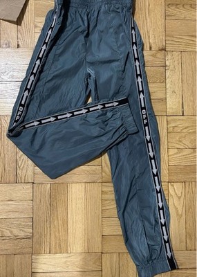 Off-White Virgil Abloh Men's Track Pants S OFF arrow Side Stripes Lightweight