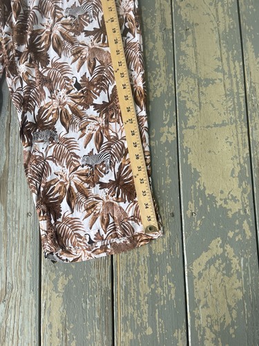 Jane + Delancey Womens Pants Pockets Bohemian Large Elastic Waist Lightweight - Picture 3 of 10