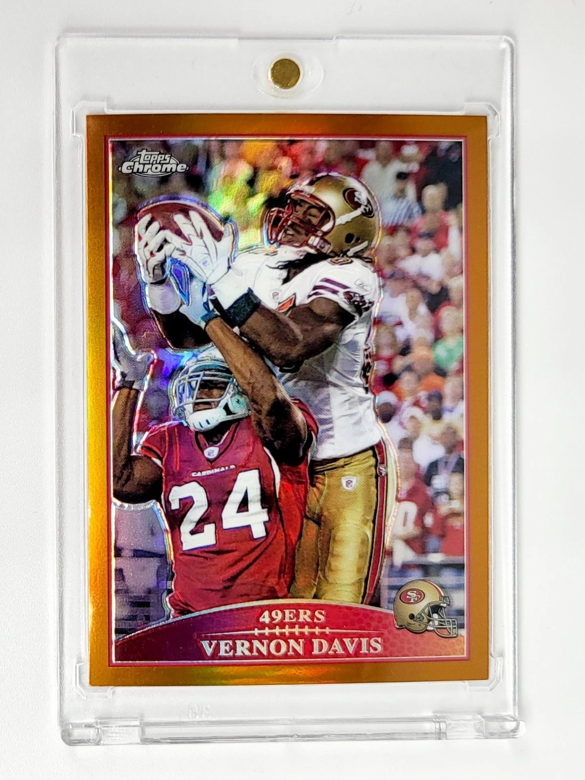 Vernon Davis trading card