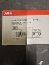 ABB RCBO 32 Amp 30mA  Type C 16A System Pro M DS271