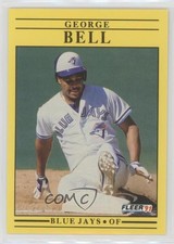 1991 Fleer George Bell #169 04rl