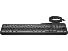HP 405 Multi-Device Backlit Wired Keyboard