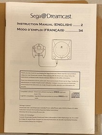 1999 SEGA DREAMCAST CONSOLE HKT-3020 LAUCH EDITION WHITE NTSC CIB TESTED WORKS D