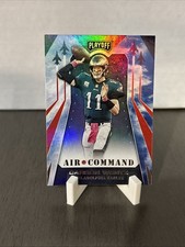 2019 Panini Playoff Air Command # 17 Carson Wentz Philadelphia Eagles Football