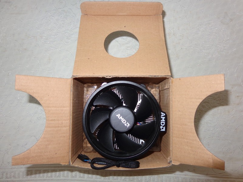 AMD Wraith Stealth Socket AM4 Cooler with Aluminum Heatsink - 712-000052