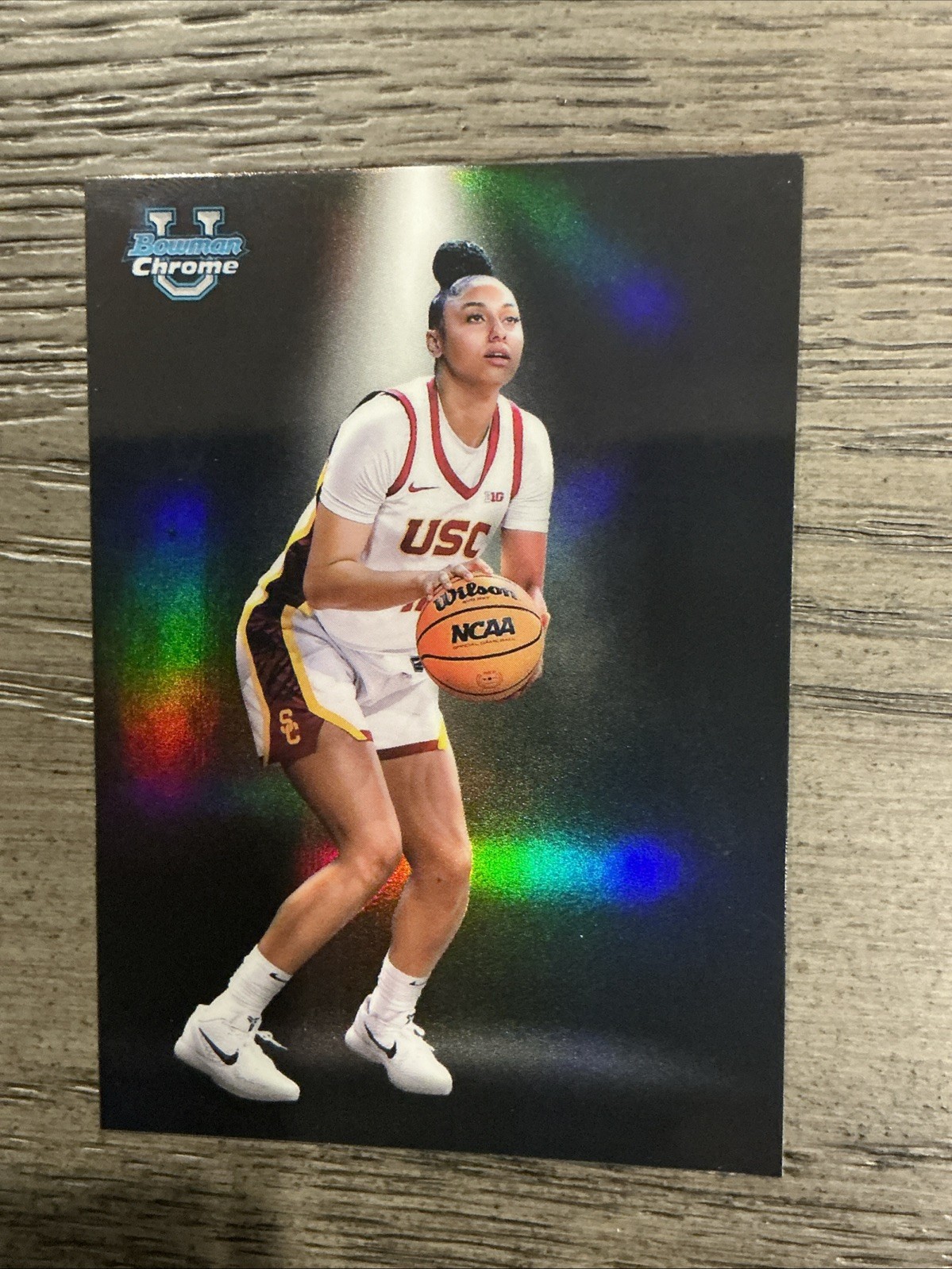 2025-26 Topps Bowman Chrome Juju Watkins Bowman Spotlights SSP Case Hit 🔥🔥