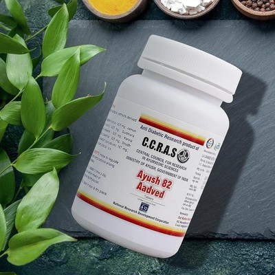 Ayush 82 Aadved Control Blood Sugar Level Made Of Pure Herbs 180 Tablets
