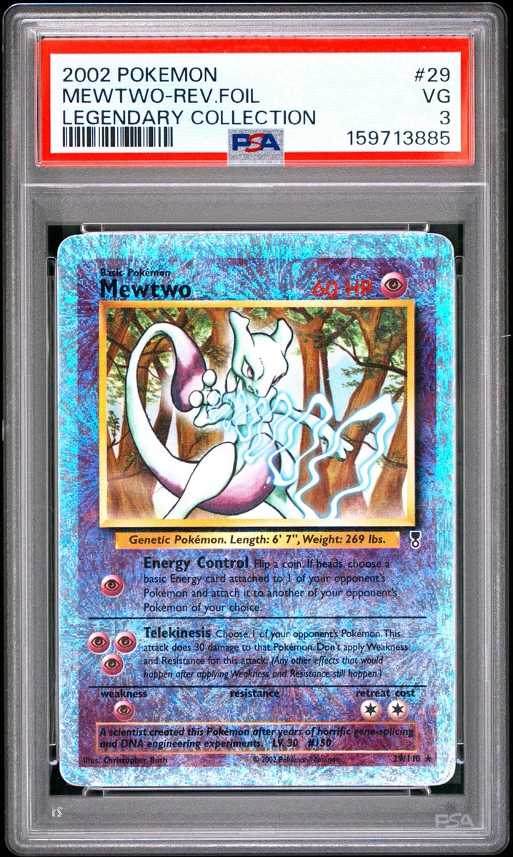 Mewtwo 29/110 Legendary Collection Reverse Holo for sale online | eBay