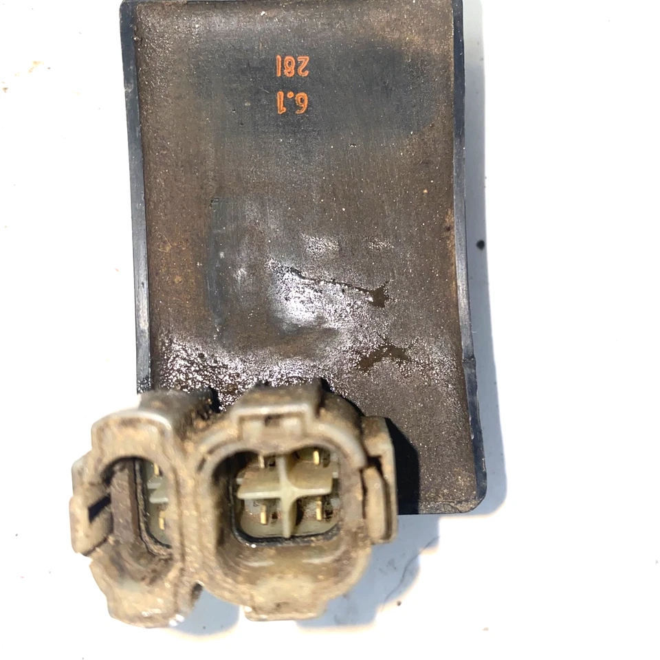 1987 HONDA XR600R OEM WIRING HARNESS LOOM W COIL & CDI vtg - Image 4 of 4