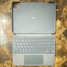 Logitech Combo Touch Backlit Keyboard Folio w/Touchpad for iPad Pro 11 Gray