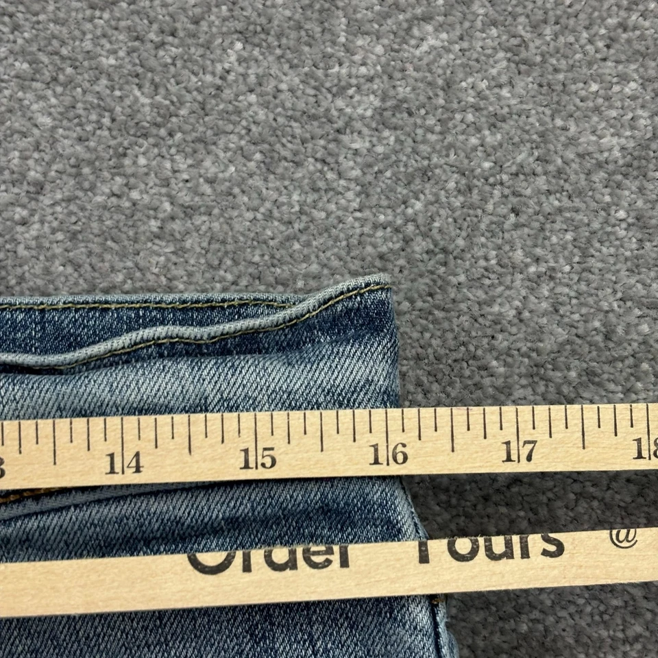 Short en denim Levis pour femme W32 bleu jorts maman rouge onglet année... - Photo 4/4