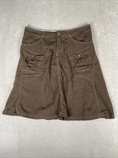 Mountain Hardwear SkirtWomen's 4 Brown Cargo A-line Hiking Y2K Grunge Gorpcore
