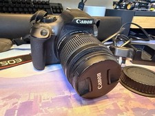 Canon EOS 1300D Digital SLR Camera 18MP with 18-55mm Lens Black