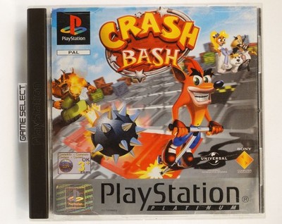 CRASH BASH BANDICOOT PLAYSTATION 1 2 3 ONE PS1 PS2 PS3 PAL ITALIAN ORIGINAL