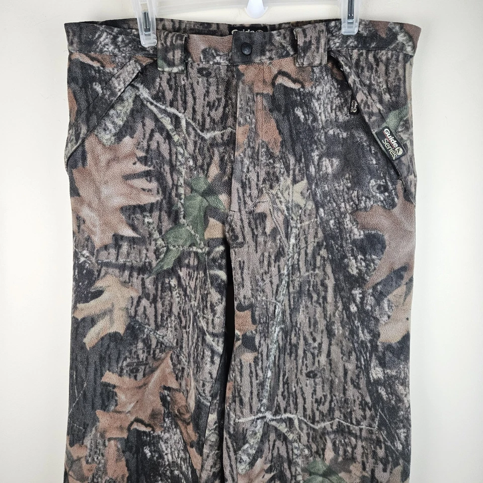 Guide Series Camouflage Hunting Pants Sz 34X32 Realtree warm Fleece Scent Core - Image 3 of 4