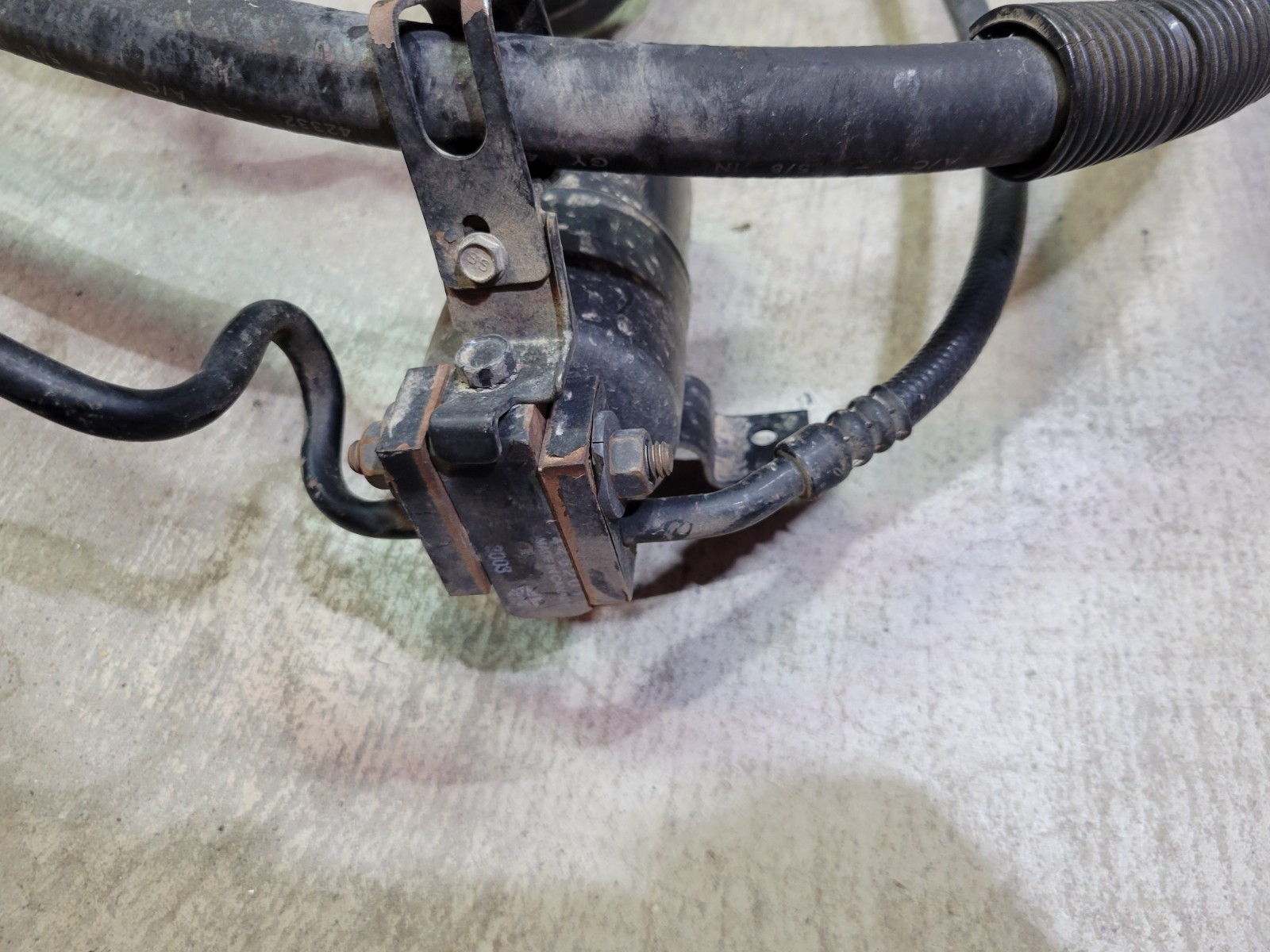 1989 Chrysler TC By Maserati 2.2L Turbo Complete AC Charge Line Hoses R12
