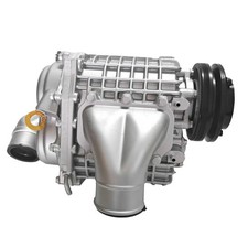 Universal Supercharger Compressor Booster Aluminum For 2.0-3.5l Car Suv Engine Universal Supercharger Compressor Booster Aluminum For 2.0-3.5l Car Suv Engine