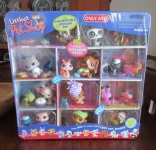 LITTLEST PET SHOP NEW RARE TARGET COLLECTOR EDITION TIN 15 PETS #248 - 262 SET