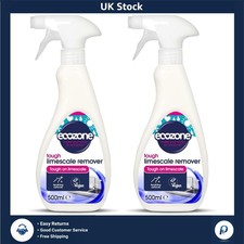 Powerful Limescale Remover Spray Pack of 2 500ml Bathroom Kitchen Cleaner 27.99 per litre