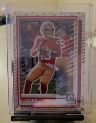 2025 Optic Brock Purdy Fire Emoji SSP San Fransisco 49ers