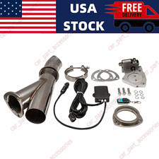 3 76mm Remote Control Electric E-cutout Y Pipe Valve System Usa
