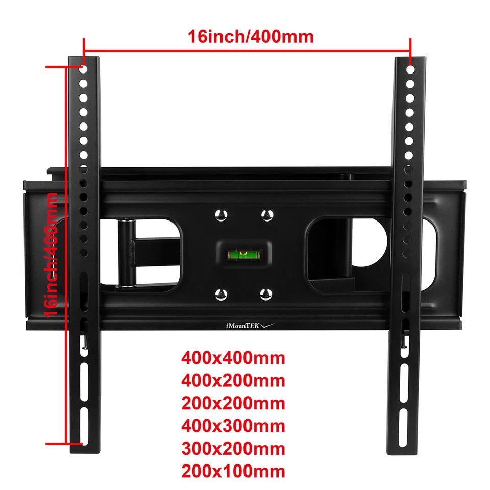 Full Motion 20° Inclinación Giratoria TV Montaje en Pared LED LCD Plasma 32 37 39 42 46 48 50 55" Foto 2 de 4
