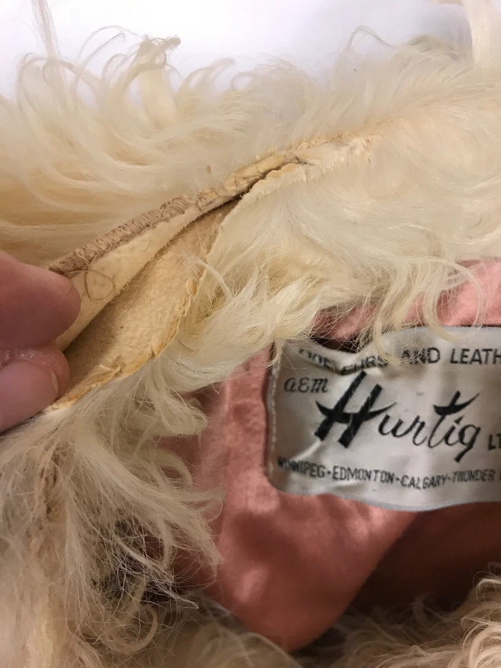 ¿Piel de oveja de piel única para damas? Abrigo Chaqueta AEM Hurtig Ltd. *Ver Descripción* Foto 3 de 4