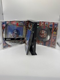 Neon Genesis Evangelion 2nd Impression Sega Saturn Game CIB JP IMPORT