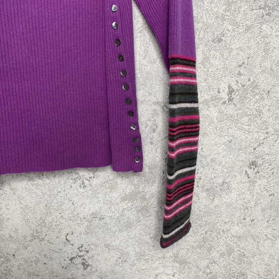 Dolce & Gabbana женщин фиолетовый водолазка свитер размер маленький EUC розничной $700 - Изображение 2 из 4