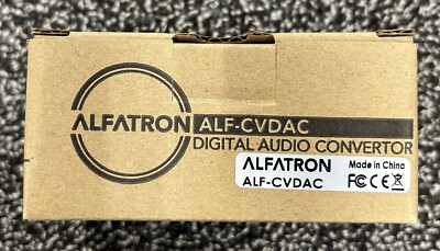Alfatron ALF-CVDAC Digital to Analog Audio Converter