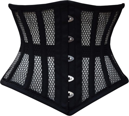 Mesh Corset Heavy Duty Underbust Steel Boned Waist Trainer Cincnher(10 pcs $150) - Picture 2 of 5