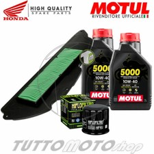 Tagliando HONDA SH 300 i con e senza abs 2007 2008 2009 Olio Motul Filtri SH300