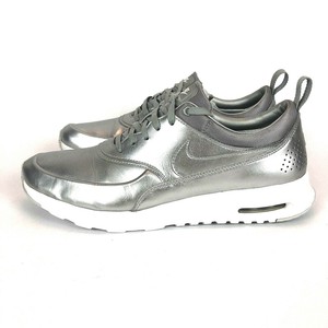 nike thea metallic silver