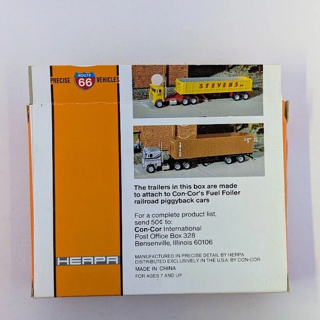 Con-Cor 0004-003027 N Scale Tractor + Tank Trailer Carlon 2 Pack - Image 3 of 3
